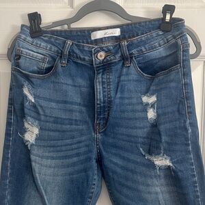 Kamcan Distressed Blue Women’s Jeans